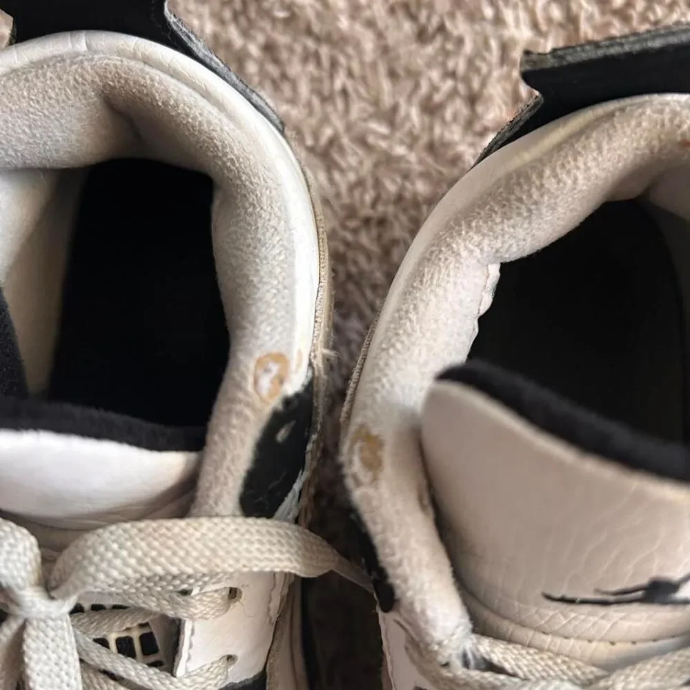 Jordan White and Grey Trainers